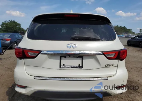 2017 Infiniti Qx60 из США, поврежденный, VIN 5N1DL0MM0HC519156